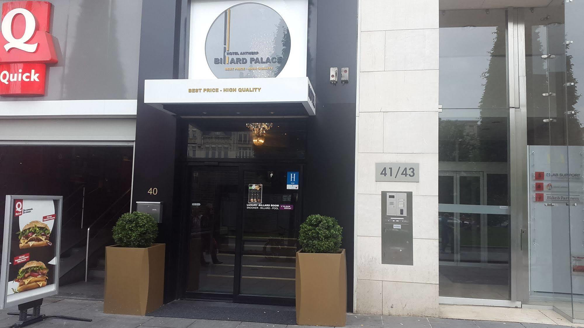Hotel Antwerp Billard Palace Ngoại thất bức ảnh